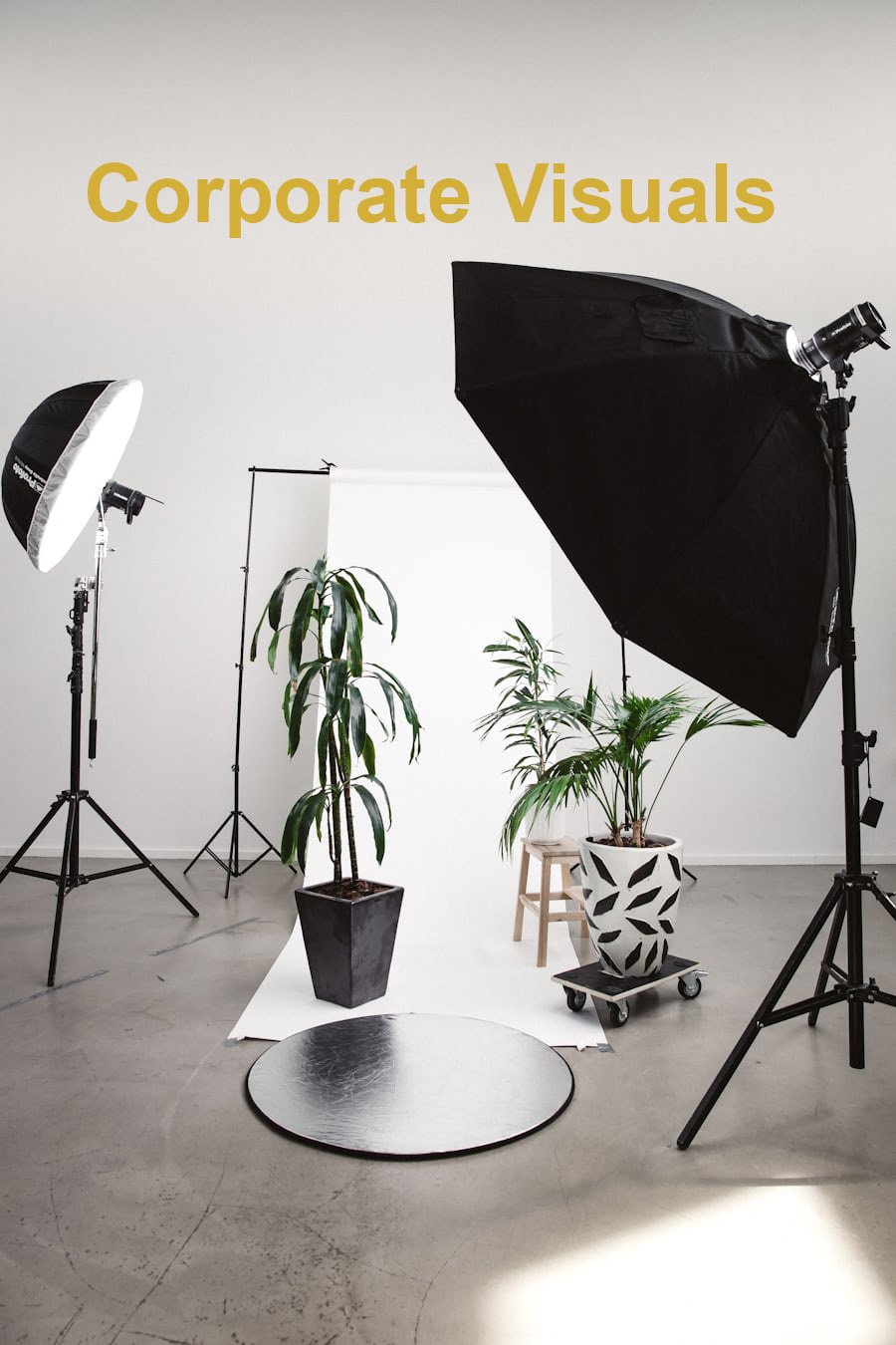 Es zeigt ein Ausschnitt aus dem Fotostudio und der. Arbeitsweise von Marcel Boss fotoboss.ch